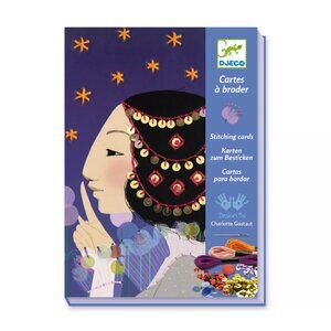 New Sealed Djeco Handcraft  Stitching Cards-1001 Nights For Age 7-13